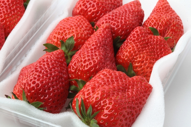 静岡県の特産いちご「きらぴ香」