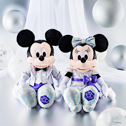 ミッキー・ミニーぬいぐるみ