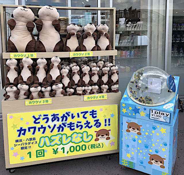 どうあがいてもカワウソがあたる