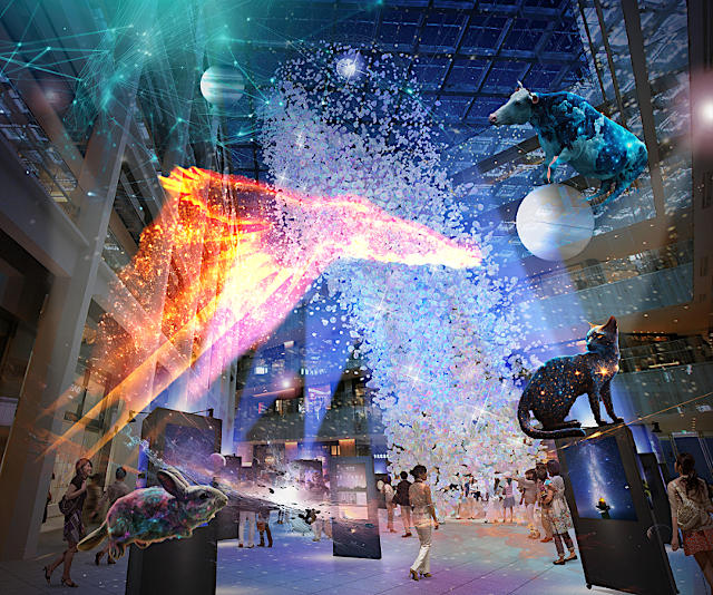 天の川ギャラクシーダイビング「星座のいきものたち」