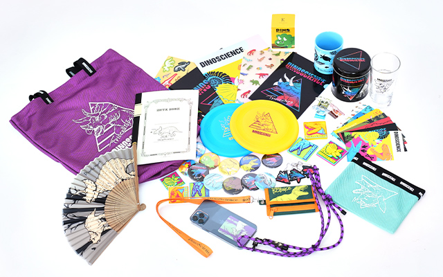 恐竜科学博のグッズ