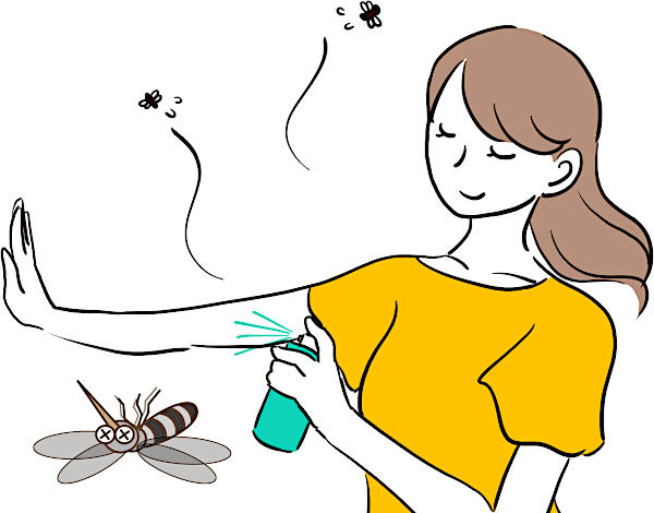 虫除けスプレー