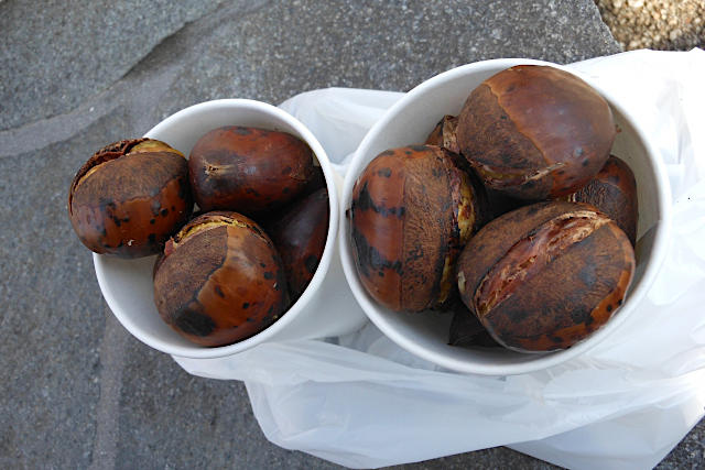 小布施の焼き栗