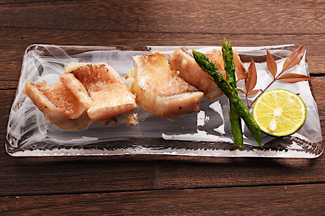 丹後ぐじの揚げ物