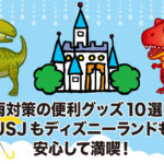 雨対策の便利グッズ10選！USJもディズニーランドも安心して満喫！