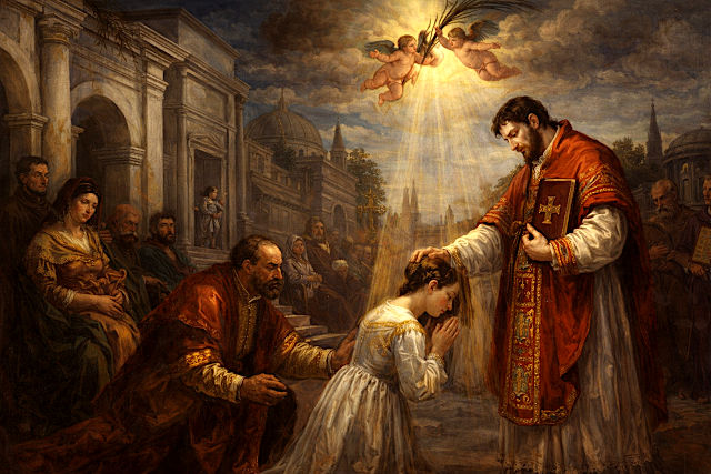 アステリアの目を癒す聖バレンチノ